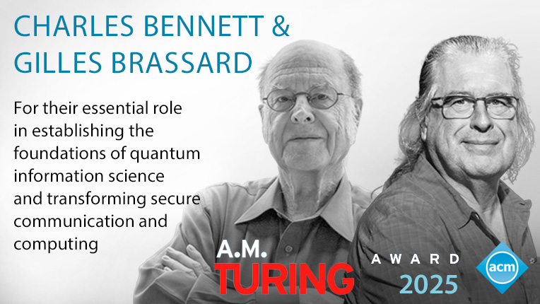 Charles H. Bennett and Gilles Brassard